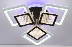 Люстра светодиодная Sirius 85092/3+1 WT+ВК 130W LED с пультом+диммер