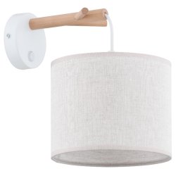 Світильник настінний(бра) з абажуром TK Lighting Albero 6555