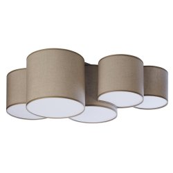 Люстра з абажурами TK Lighting Mona Nature 6593