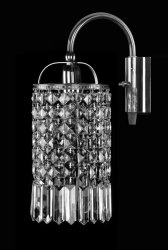 Светильник настенный(бра) Art Glass Small Game 94-01 nickel WL Crystal Exclusive