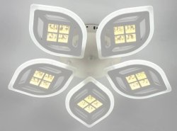 Люстра світлодіодна Sirius 09882/5 WT 150W LED з пультом+диммер