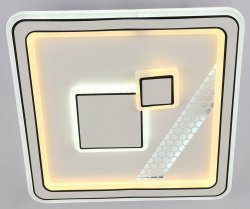 Светильник потолочный Sirius 88092 WT+BK 160W LED с пультом+диммер