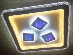 Светильник потолочный Sirius 87893 WT 160W LED с пультом+диммер