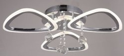 Люстра светодиодная Sirius 12493/3 CR 78 W LED с пультом+диммер