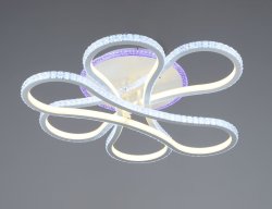 Люстра светодиодная Sirius S684/3Н WT 172W LED RGB с пультом+диммер