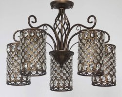 Люстра припотолочная Wunderlicht Iceland YW3864-P5B