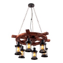 Люстра подвес кантри SIRIUS S786/6P