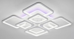 Люстра светодиодная Sirius 74093/4+4 TL WT 278W LED с пультом+диммер