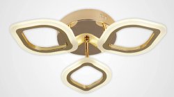 Люстра светодиодная Sirius 70293/3 GD 42W LED с пультом+диммер