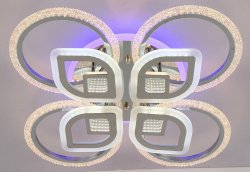 Люстра светодиодная Sirius 09893/4+4+1 А CR 174W LED с пультом+диммер