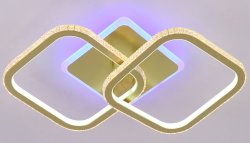 Люстра светодиодная Sirius 93192/2+1 GD 156W LED с пультом+диммер