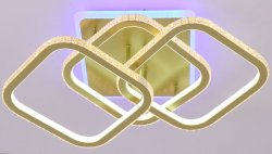 Люстра светодиодная Sirius 93192/3+1 GD 228W LED с пультом+диммер