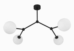 Люстра потолочная TK Lighting FAIRY BLACK 4855