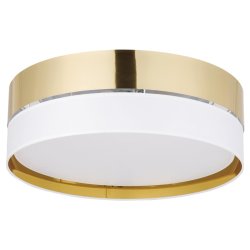 Светильник потолочный TK Lighting Hilton White/Gold 4772