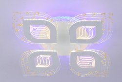 Люстра світлодіодна Sirius 21192/4+1 WT 110W LED з пультом+димер