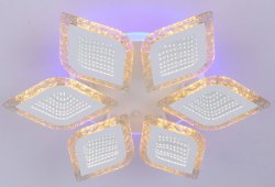 Люстра светодиодная Sirius 43993/6+1 WT 142W LED с пультом+диммер