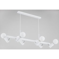 Люстра подвес ALFA Aldo White 62074