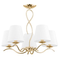 Люстра с абажурами ALFA LISA GOLD 27665