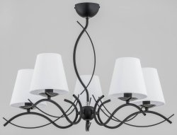 Люстра с абажурами ALFA MONZA BLACK 27685