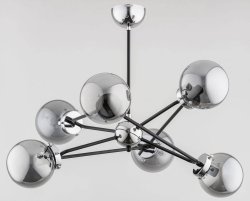 Люстра лофт ALFA RESTO SILVER 63058