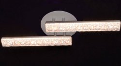 Люстра светодиодная Sirius 5443/2С WT 40W LED без пульта