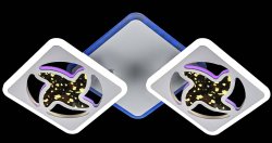 Люстра светодиодная Sirius 3212/2С TL WT 82W LED без пульта