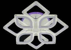 Люстра світлодіодна Sirius 7023/4+4С WT 164W LED з пультом