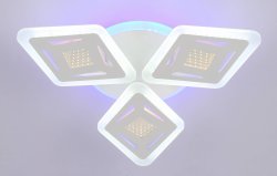 Люстра светодиодная Sirius 21092/3+1 WT 94W LED с пультом