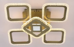 Люстра светодиодная Sirius 72092/4+1 ABR 86W LED с пультом+диммер