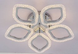 Люстра світлодіодна Sirius 70293/5CR 70W LED з пультом+диммер