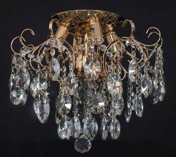 Люстра кришталева стельова Sirius ST 9374/4Н GD