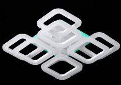 Люстра світлодіодна Sirius ST 2435/4+4С WT+RGB 144W LED