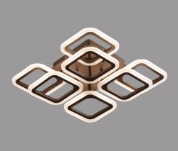 Люстра светодиодная Sirius ST 2435/4+4C COFFE 144W LED