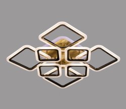 Люстра светодиодная Sirius ST 1335/4+4 AB+RGB 192W LED