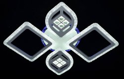 Люстра светодиодная Sirius 7223/2+2С WT 122W LED с пультом