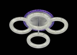 Люстра светодиодная Sirius ST 0263/2+2C WH 88W LED 