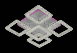 Люстра світлодіодна Sirius ST 1663/4+1C WH 106W LED 