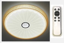 Люстра светодиодная Sirius 35491 BR 72W LED звездное небо