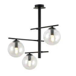 Люстра EMIBIG Concord 3 Black/Transparent 1198/3