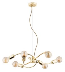 Люстра лофт ALFA Karuzo Gold Linka 63163