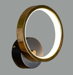 Светильник настенный(бра) Sirius ST 1187/1W BK+GD 22W LED 