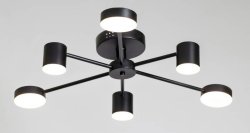 Люстра светодиодная Sirius ST 0087/6 BK 72W LED