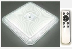 Люстра светодиодная Sirius 53802 96W WT LED с пультом