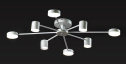 Люстра светодиодная Sirius ST 0087/8 WT 96W LED