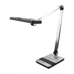 Настольная светодиодная лампа Horoz Electric LED ALEV 10 W серебро