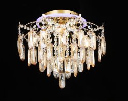 Люстра потолочная Sirius S3732/4+4H GD LED RGB