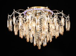 Люстра потолочная Sirius S3732/6+6H GD LED RGB