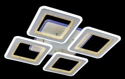 Люстра светодиодная Sirius 9523/4H WT 186W TL RGB LED с пультом+диммер