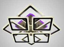 Люстра светодиодная Sirius 1006/4+4H CF 234W LED с пультом+диммер