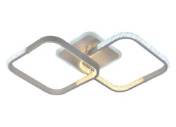 Люстра светодиодная Sirius 1006/2 WT 48W LED с пультом+диммер